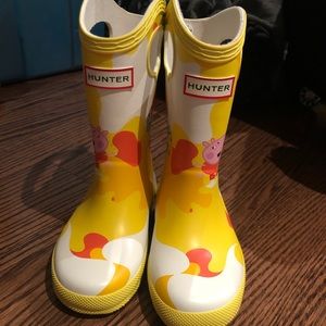 Brand new Hunter Peppa Pig rain boots